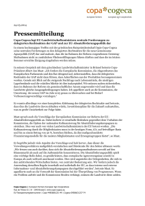 Pressemitteilung - Copa