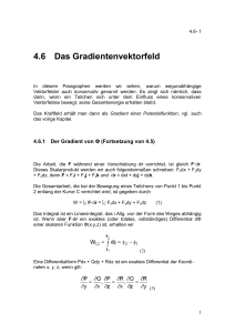 4.6 Das Gradientenvektorfeld