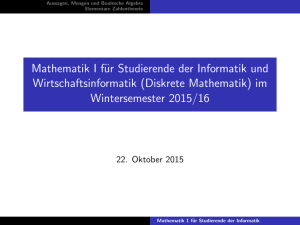 Diskrete Mathematik