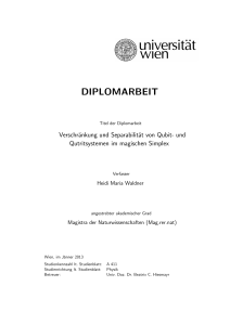 DIPLOMARBEIT