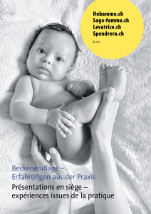 Beckenendlage - Schweizerischer Hebammenverband