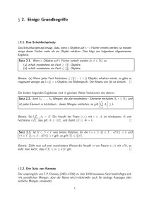 2. Einige Grundbegriffe - Mathematik, TU Dortmund