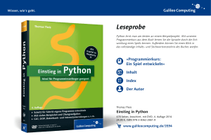 Einstieg in Python