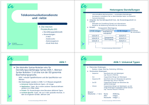 Telekommunikationsdienste und –netze