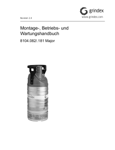 Montage-, Betriebs- und Wartungshandbuch