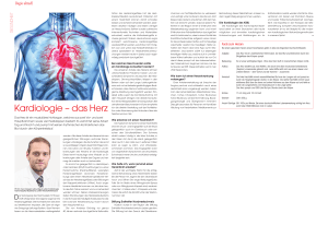 Kardiologie – das Herz - Kantonsspital Baselland