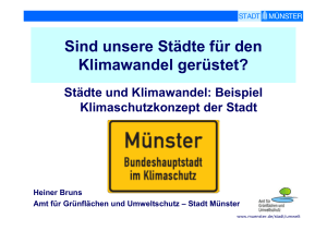 Klimaschutz in Münster - Stationen - Natur