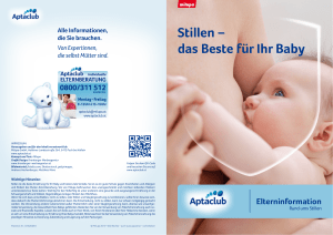 Stillen &ndash; das Beste f&uuml;r Ihr Baby