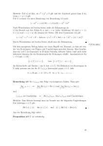 Beweis: Teil a) ist klar, da x 2 + y2 ≥ 0 gilt und der Ausdruck genau