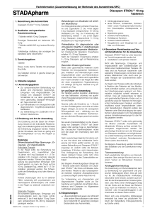 Diazepam STADA 10 mg Tabletten - SRZ