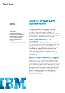 IBM Flex System x240 Rechenknoten