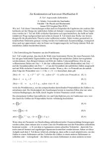 ∏ ∏ + - Universität des Saarlandes