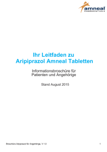 Ihr Leitfaden zu Aripiprazol Amneal Tabletten