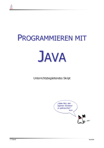 Java - Anwendungen mit dem JBuilder erstellen