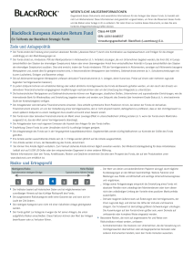 BlackRock European Absolute Return Fund