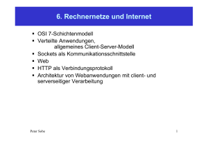 6. Rechnernetze und Internet