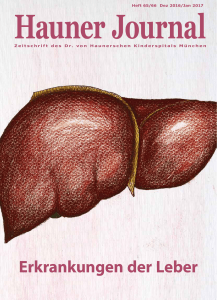 Erkrankungen der Leber