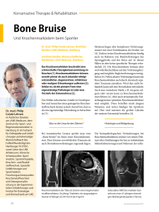 Bone Bruise - Sportärztezeitung