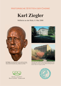 Karl Ziegler - Gesellschaft Deutscher Chemiker