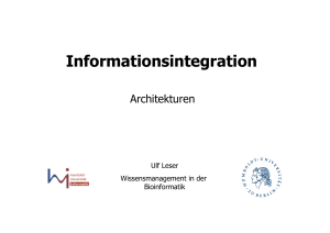 Architekturen zur Informationsintegration