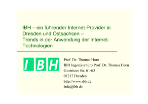 IBH – ein führender Internet-Provider in Dresden und Ostsachsen