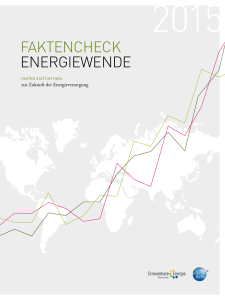 Faktencheck Energiewende 2015