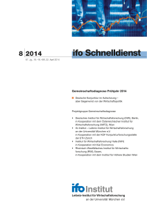 ifo Schnelldienst 08/2014