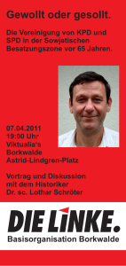 Flyer Vortrag Lothar SPD-KPD-SED.cdr