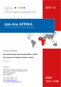 Die Auswirkungen des Klimawandels in Afrika / The Impacts of