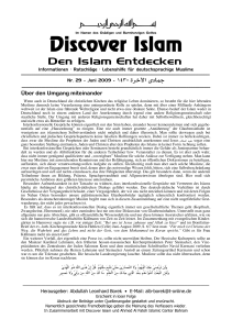 Discover Islam - Deutsche Muslim Liga eV