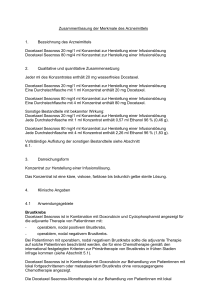 Zusammenfassung der Merkmale des Arzneimittels