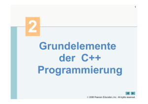 Grundelemente der C++ Programmierung - fbi.h