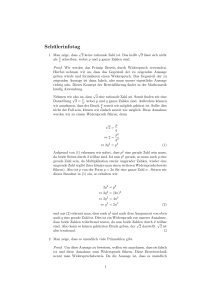 Schülerinfotag