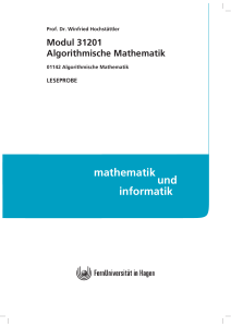 mathematik und informatik