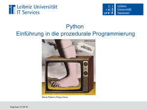 Python - Programmierung