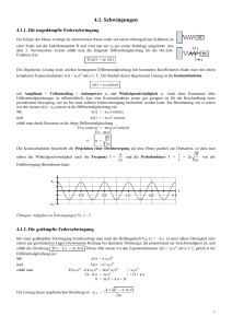 4.1. Schwingungen - Poenitz