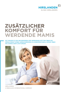 ZUSÄTZLICHEr KOMFOrT Für WErDENDE MAMIS