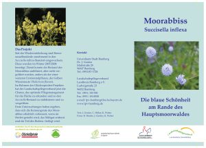 Moorabbiss - Landschaftspflegeverband Bamberg
