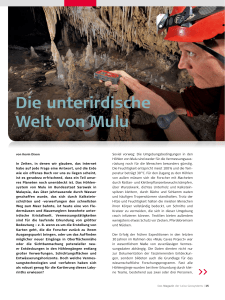 Die unterirdische Welt von Mulu - Leica Geosystems