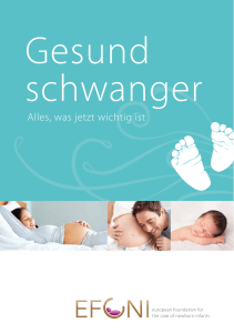 Gesund und Schwanger