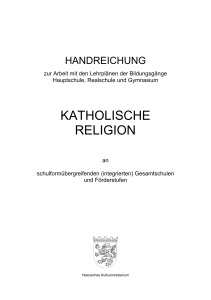 katholische religion - Hessisches Kultusministerium