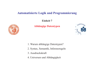 Automatisierte Logik und Programmierung