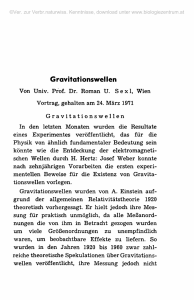 Gravitationswellen