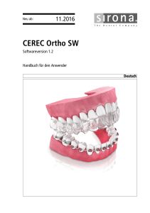 CEREC Ortho SW