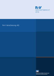 R+V Versicherung AG 2016