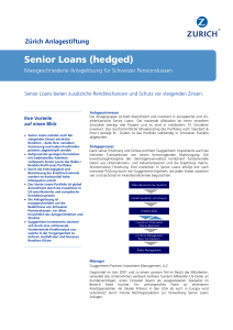 Senior Loans (hedged)