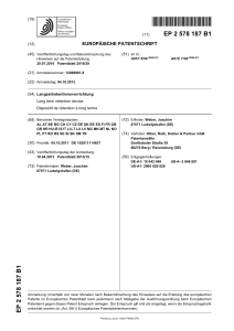 Langzeitretentionsvorrichtung