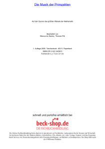 Die Musik der Primzahlen - ReadingSample - Beck-Shop