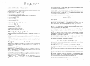 Analysis für Informatiker - Übungs beispiele Xn durch d((XI,`" Z2 Z2