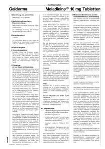 Galderma Meladinine® 10 mg Tabletten